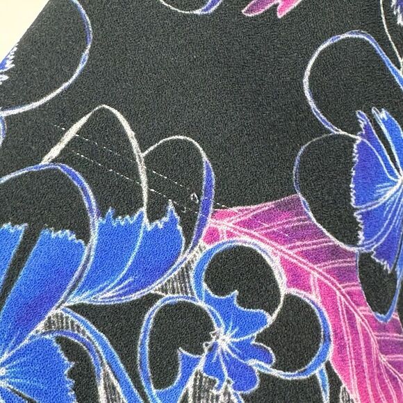 Roi Du Lac Short Sleeve Button Up Floral Hawaiian Shirt Mens Size Eur 50 Summer - Picture 5 of 16